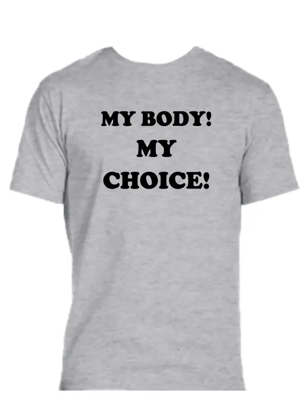 Enjoy Life T-shirt 50% Cotton Polyester - my Body Choice