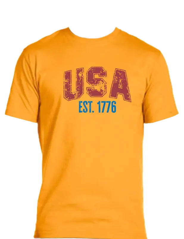 Enjoy Life T-shirt 50% Cotton Polyester - Usa Est. 1776
