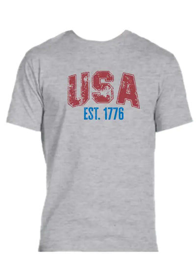 Enjoy Life T-shirt 50% Cotton Polyester - Usa Est. 1776