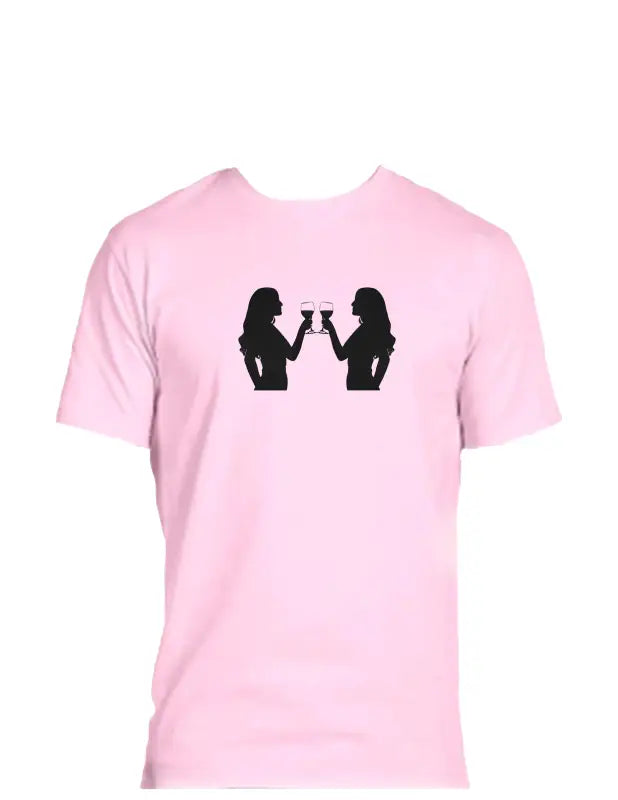 Enjoy Life T-shirts 50/50 Cot/poly- Girls Toasting
