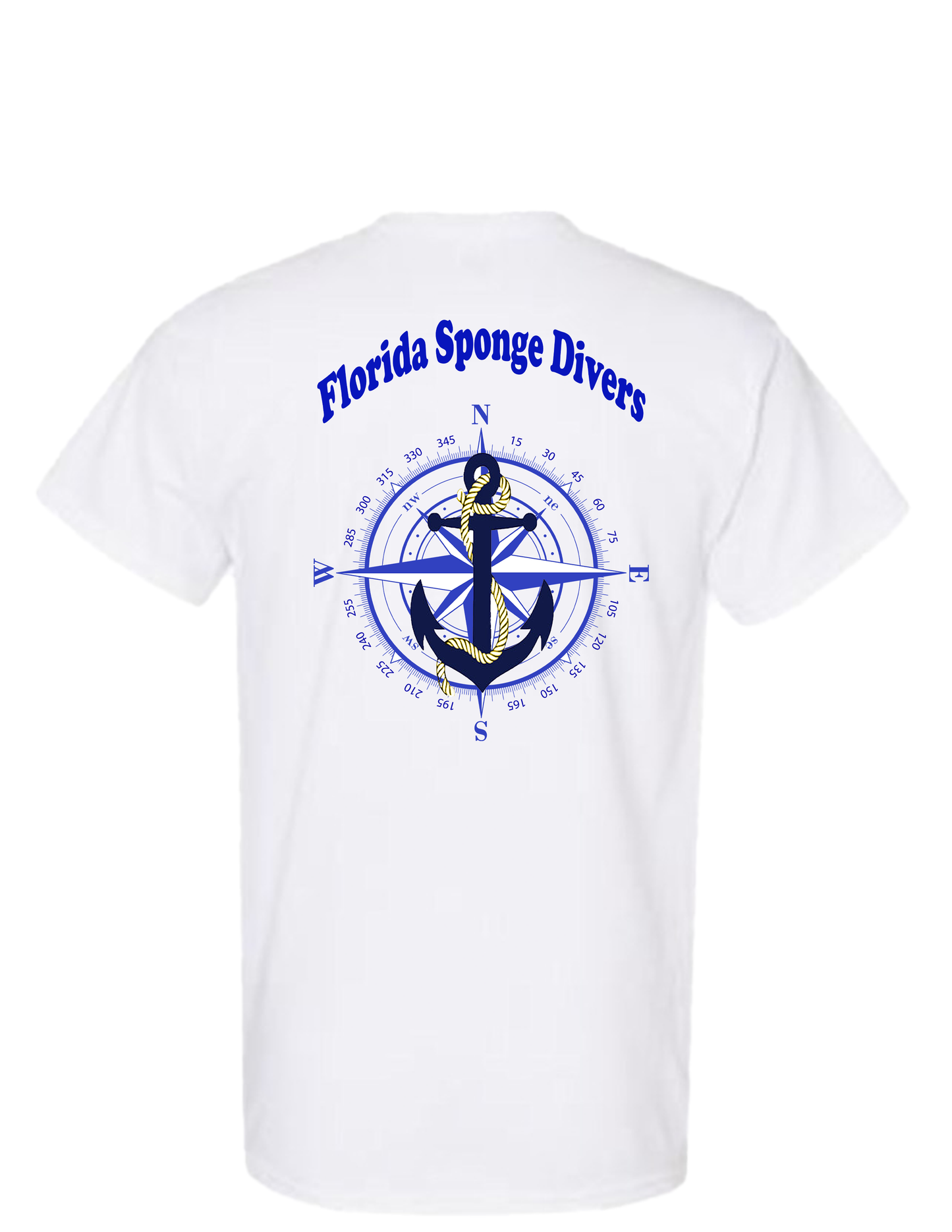 ENJOY LIFE T-SHIRT 100% PRESHRUNK COTTON-FLORIDA SPONGE DIVERS SHIRT.