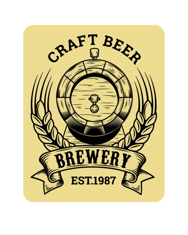 Man Cave - Garage - Bar Signs. Craft Beer Brewery.