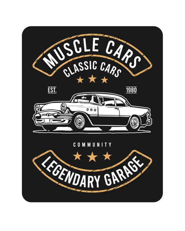 Man Cave - Garage - Bar Signs. Muscle Cars Legendary