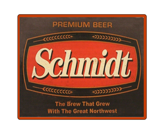 Man Cave - Garage - Bar, SIGNS. Schmidt Premium Beer.