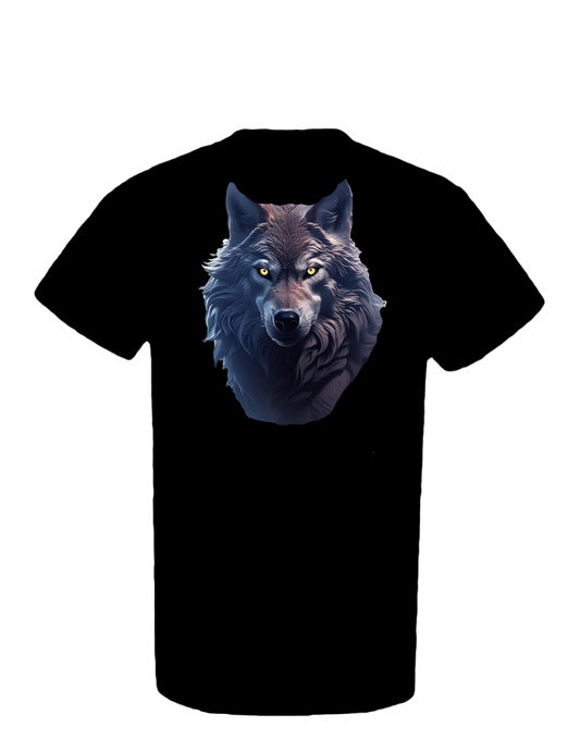 ENJOY LIFE T-SHIRT 100% PRESHRUNK COTTON- ENJOY LIFE. WOLF SHIRT.